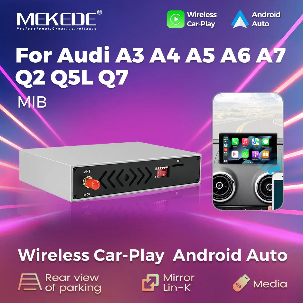 MEKEDE Car Ai BOX For Audi A3 A4