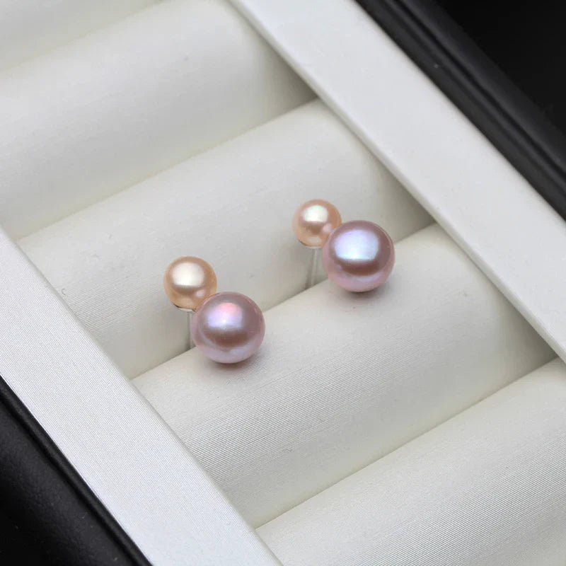 Cute 925 Sterling Silver Stud Piercing Earrings for