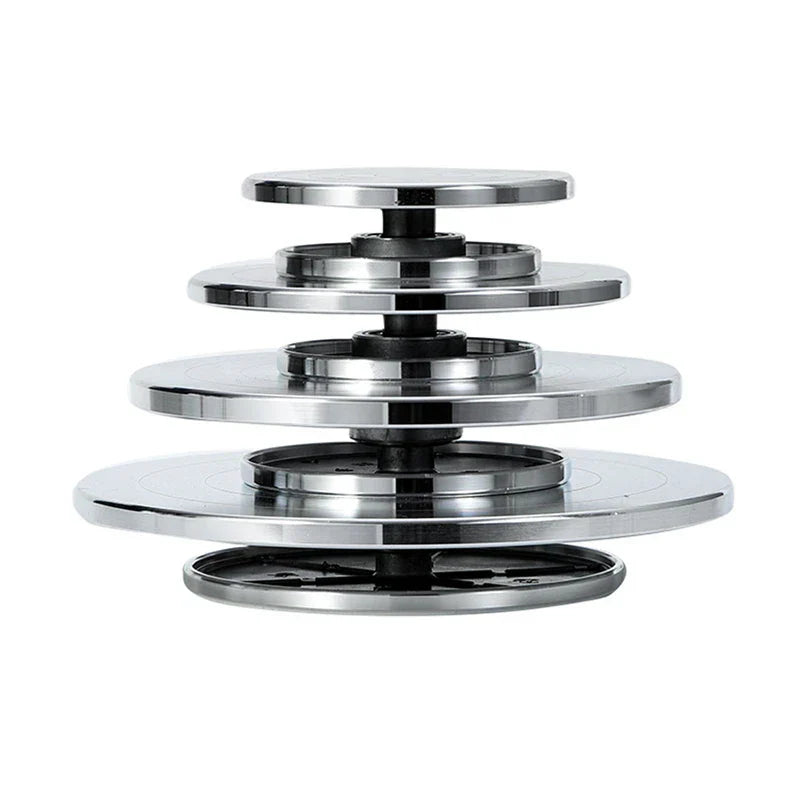 Double Face Use Aluminum Alloy Turntable For Ceramic