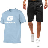 Motorcycles GasGas Summer Men's Sportswear Shorts Set Short