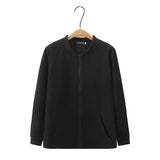 Womens Plus Size Zipper Jacket Autumn Casual Clothing