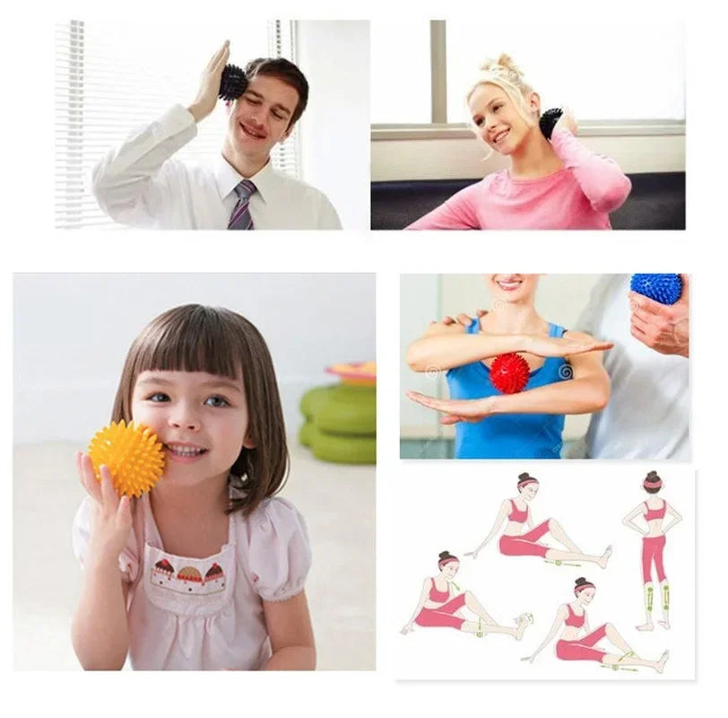 Durable PVC Spiky Massage Ball Trigger Point Sport