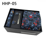 Luxury Tie Set Gift Box for Men Jacquard