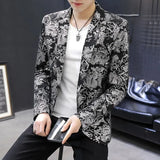 2022 Boutique Men's Fashion Blazer Business Gentleman Elegant