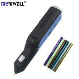 Creative Myriwell 3D Printing Pen with Hot Melt