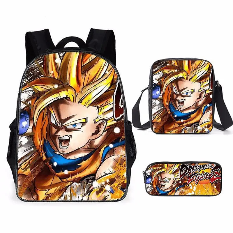 3 Pcs/set Dragon Ball 3D Print Cartoon School