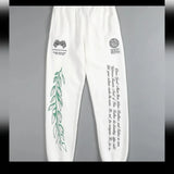 DARC Wolves Joggers Street Pants Casual Warm Oversize