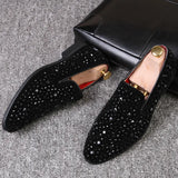 Black Spikes 2022 New Brand Mens Loafers Luxury