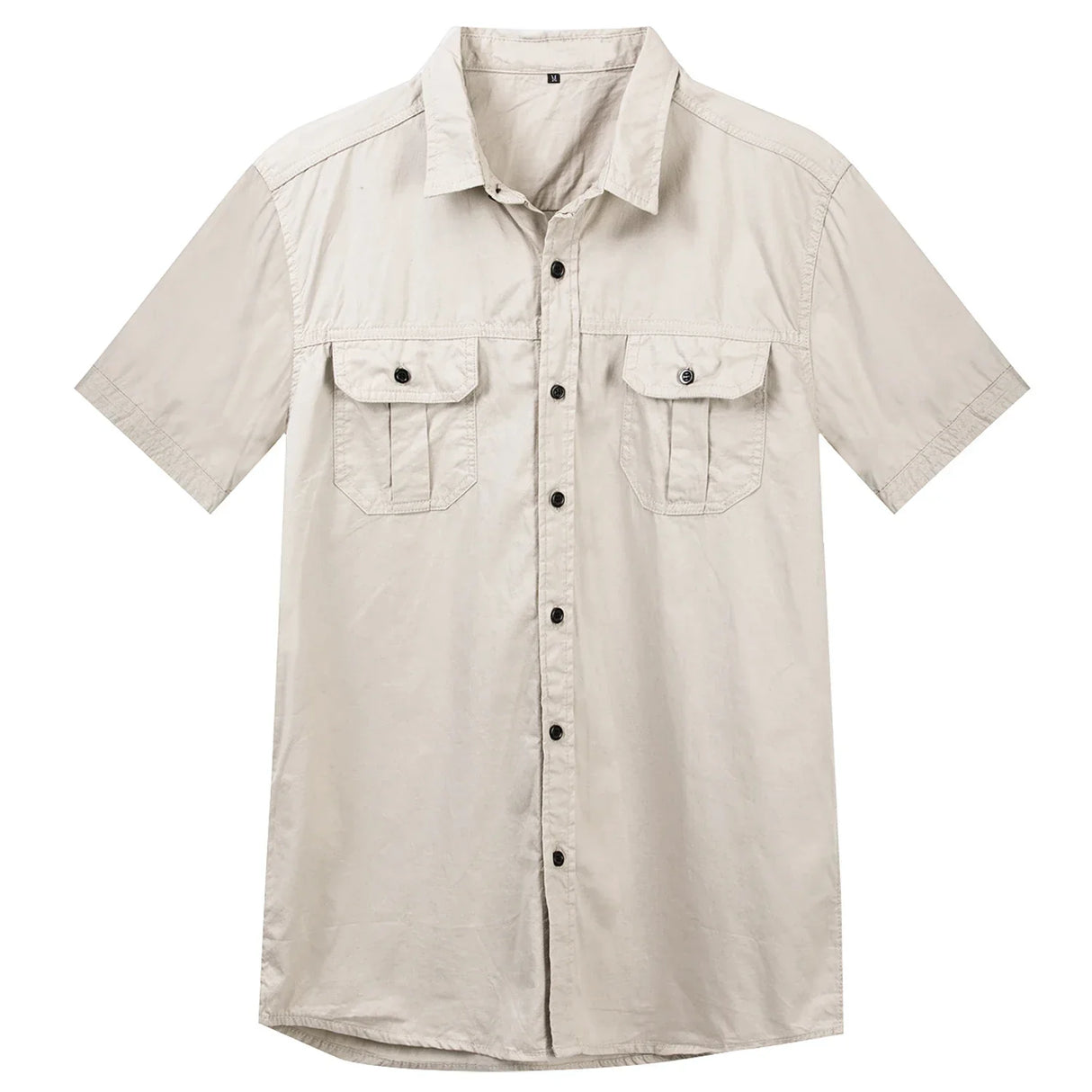 2023 Summer New Fashion Men Short Sleeve Solid