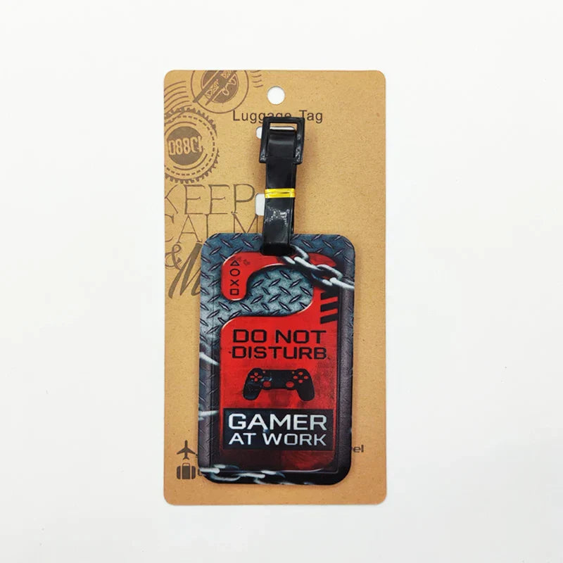 Tape Camera Luggage Label Men Travel Luggage Tag