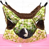 Winter Hammock Three-layer thickened plush warm small pet