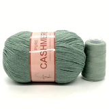 Pure Natural Mongolian Cashmere Yarn Crochet Lana para