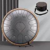 Hluru 15 Notes Glucophone Steel Tongue Drum 13