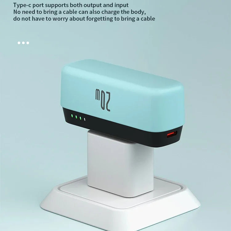 Mini Power Bank 5000Mah with LED Light Phone