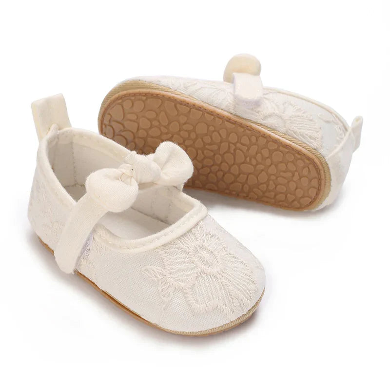 Cute White Lace Baby Girl Princess shoes Baby