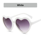 Fashion New Childrens Gradient Sunglasses Heart Shape Frame