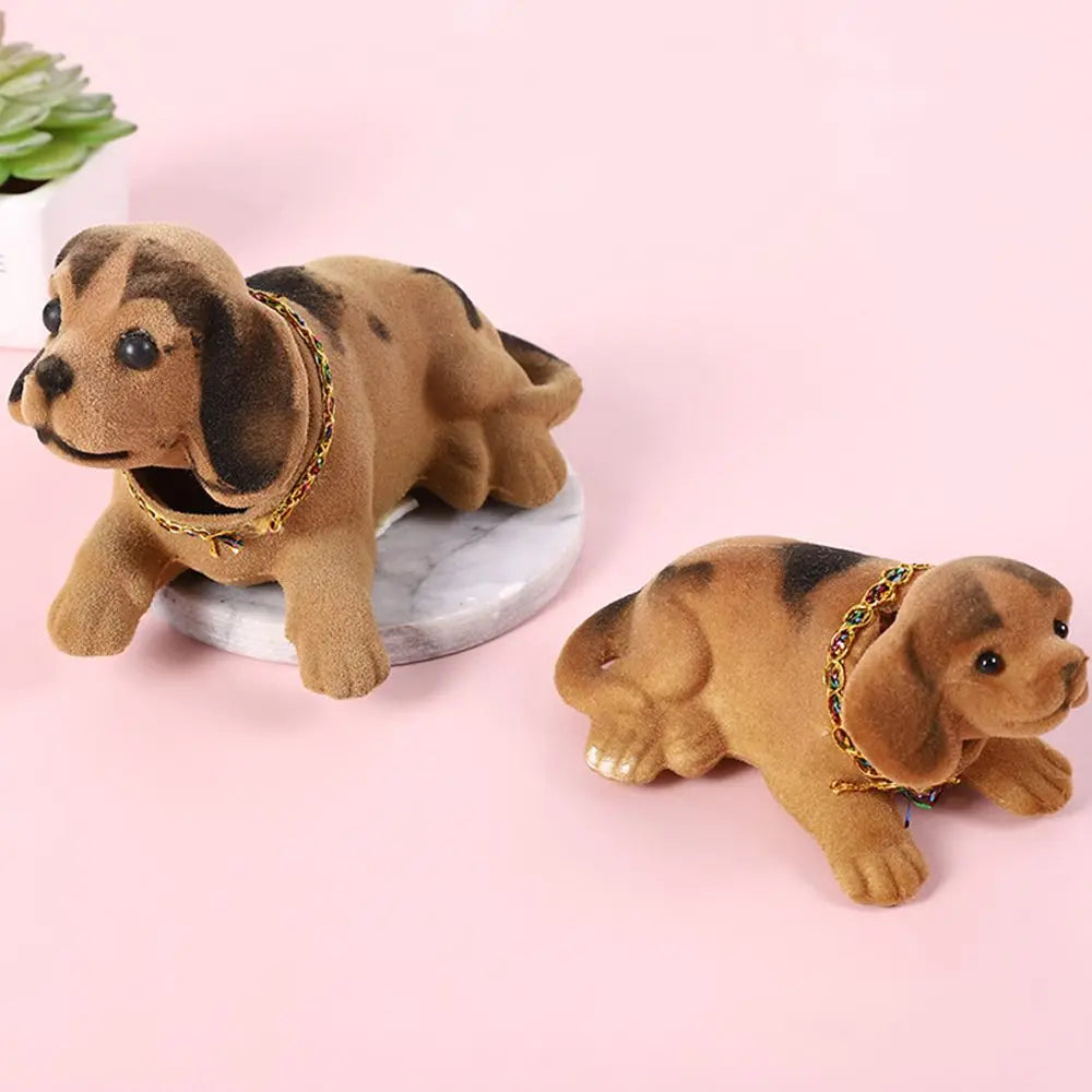 Car Ornaments Shaking Head Dog Doll Car Dashboard
