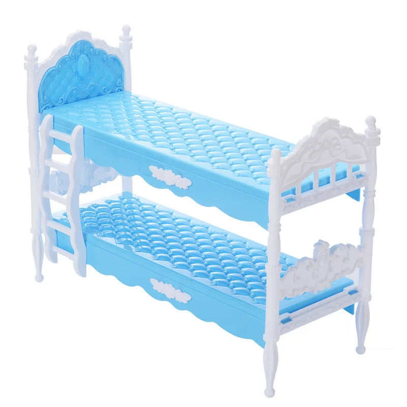 Doll Bed Children Play House For Barbie Doll