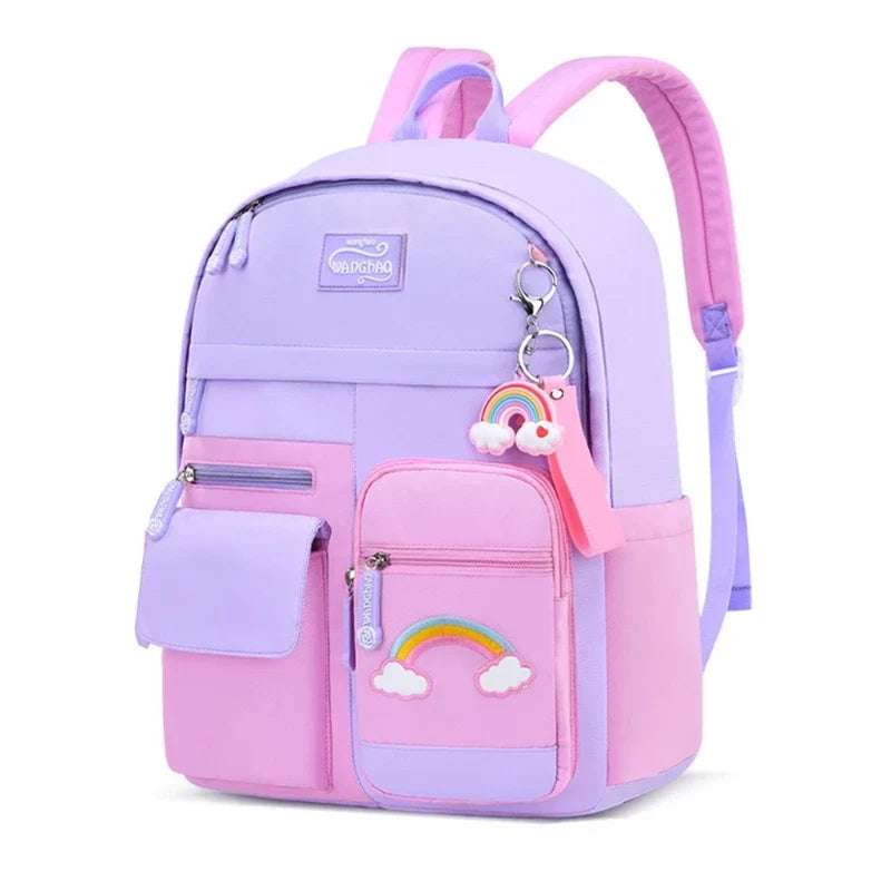 Student School Backpack for Preschool Girl Kids Cartoon