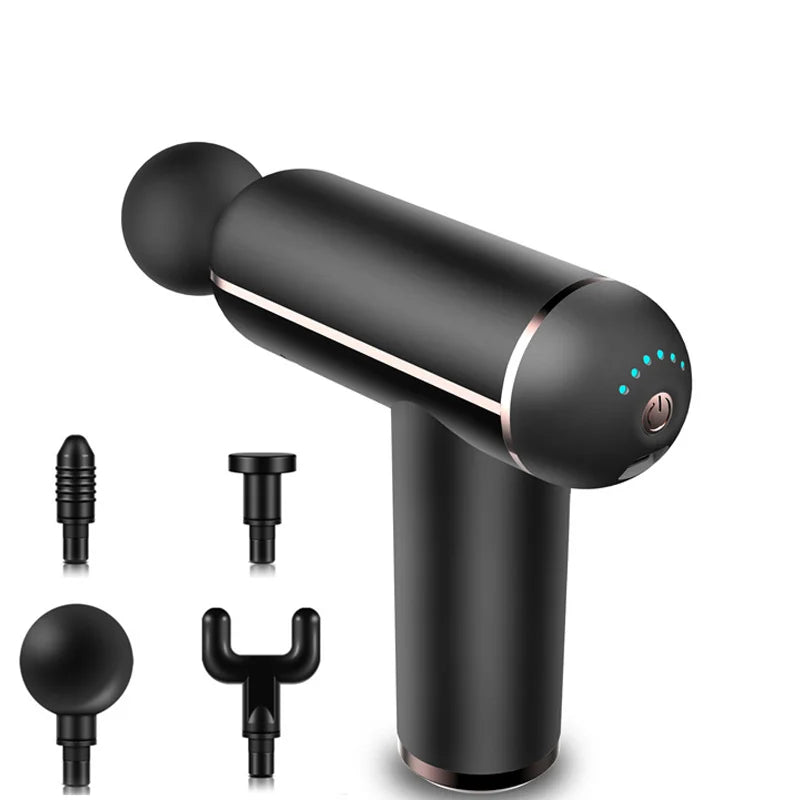 Portable LCD Display Massage Fascia Gun For Body
