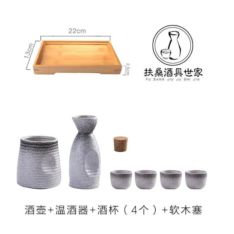 Tableware Set Sake Home Bar Tools Liquor Glasses