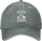 Guitar Lovers Hat It's Not Hoarding If It's