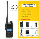 Retevis RA89 Walkie Talkie USB C Charge IP68