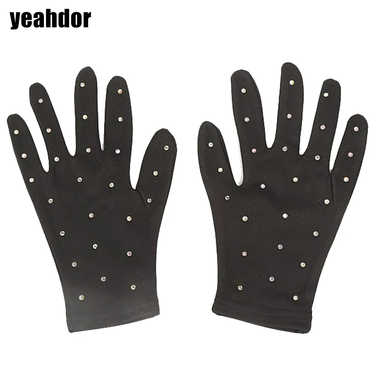 1 Pair Womens Figure Skating Gloves Children Adult