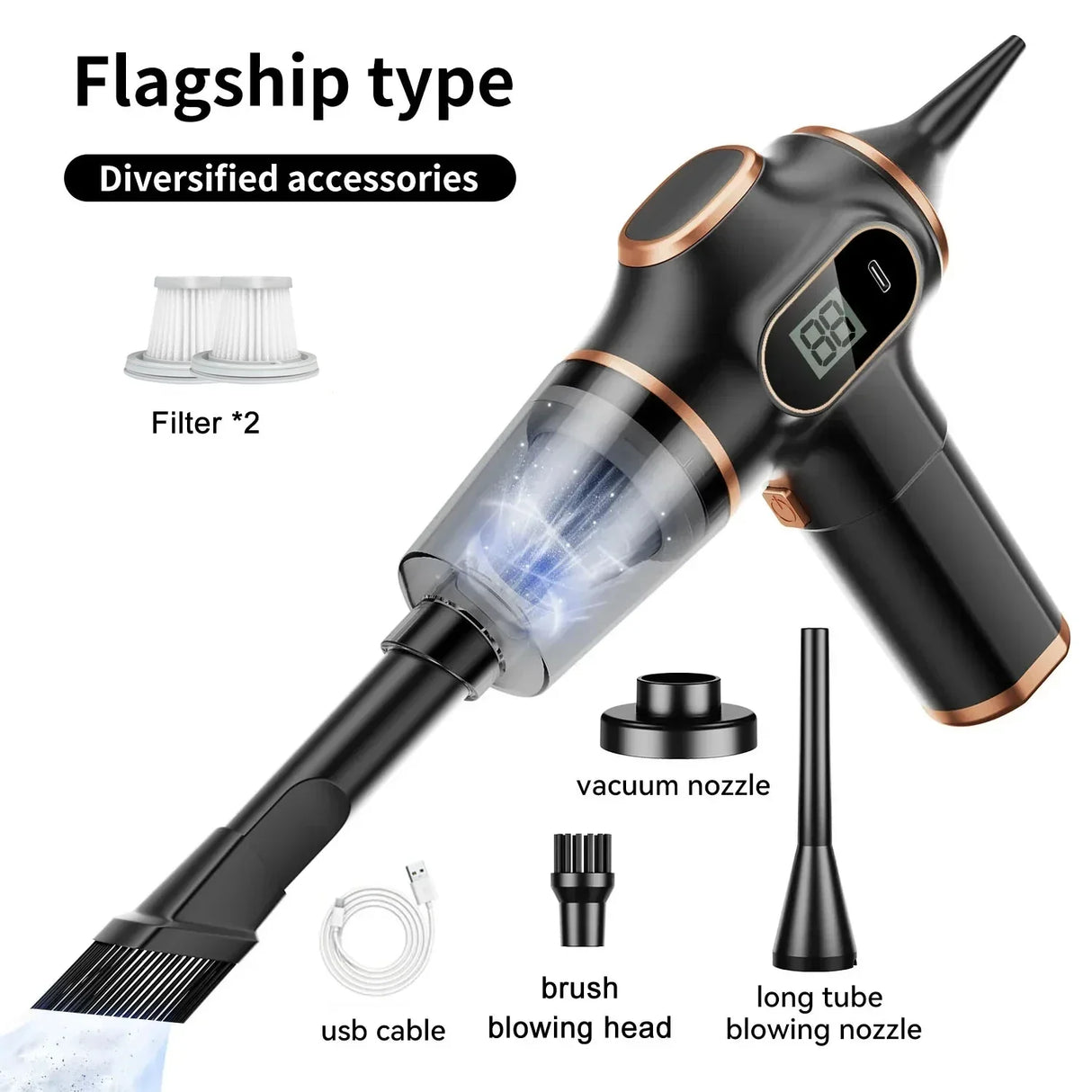 NEW Original 9500000Pa 5 in1 Wireless Vacuum Cleaner