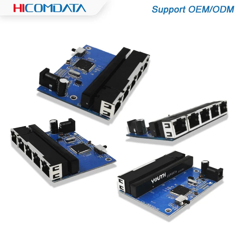 5pcs 1000M Mini 5 8 Port Desktop Switch