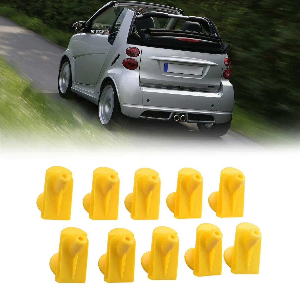 10 PCS Engine Undertray & Underbody Shield Clip