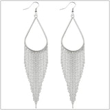 Baroque Long Tassels Dangle Earrings for Women Accessories