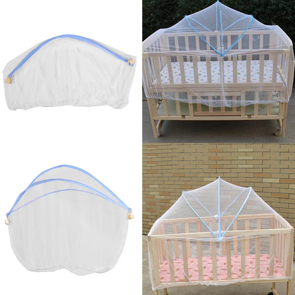 Baby Cradle Bed Mesh Mosquito Nets Foldable Summer