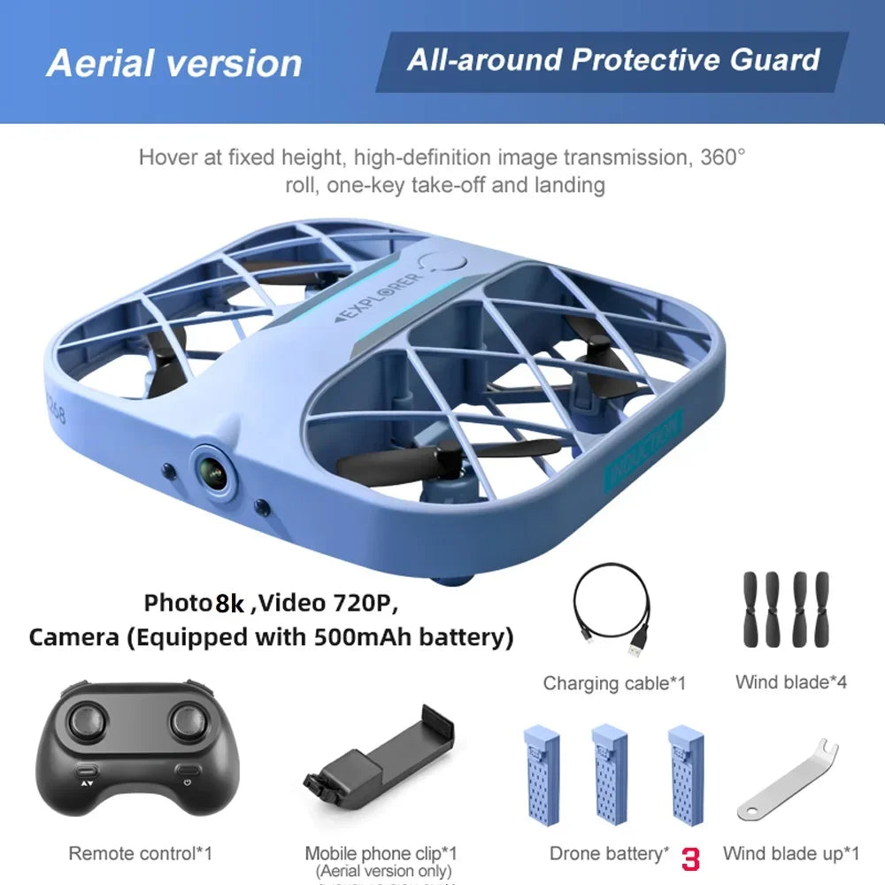 H107 RC Drone Wifi Fpv Drones Camera Hd