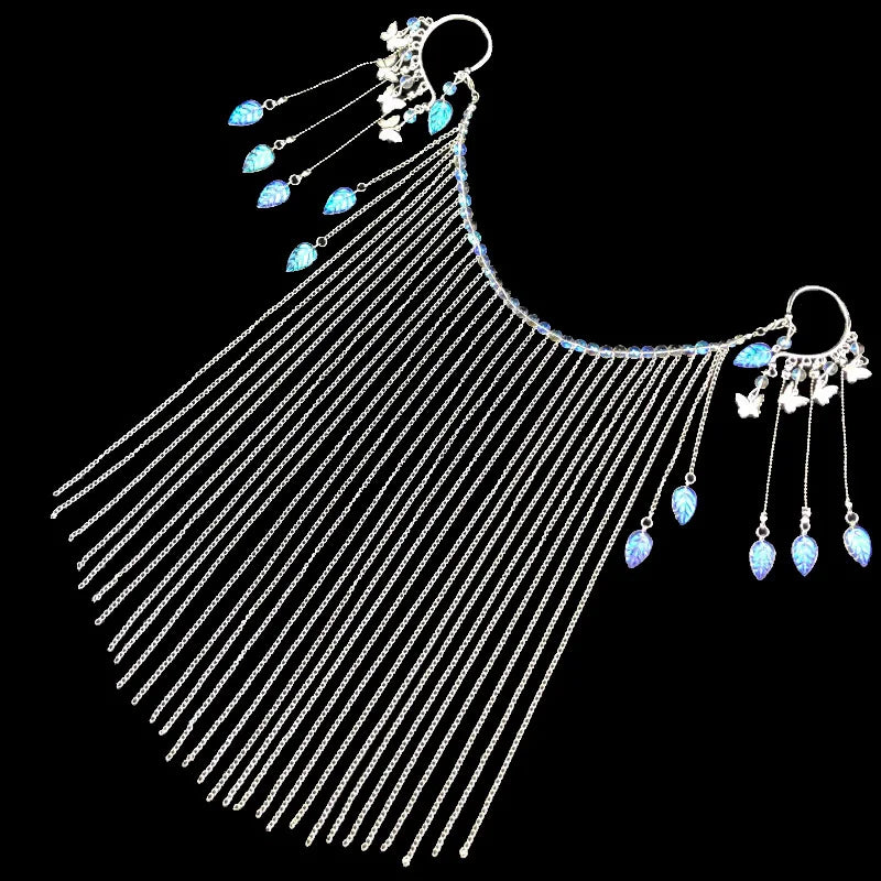 Antique Chinese Style Face Curtain Hanfu Hair Accessories