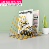 Metal Bookends Magazine Racks Sideboards Display Organizer Bedroom