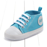 Baby Canvas Classic Sneakers Newborn Print Star Sports