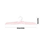 6pcs Colorful Blossom Sponge Padded Clothes Hanger Resistance