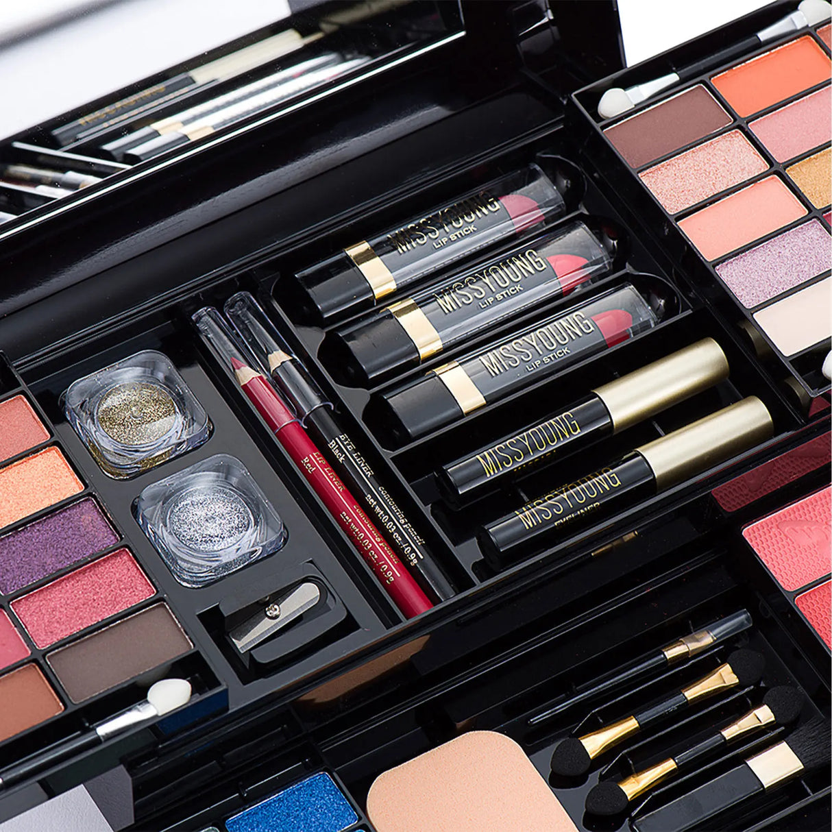 All InCosmetic Kit Makeup Practice Make Up Set