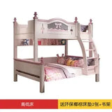 Solid wood bunk beds Two height adjustable beds