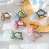 Baby Pacifier Fruit Feeder With Cover Silicone Newborn