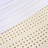 100% Thailand natural latex mattress with cover natural