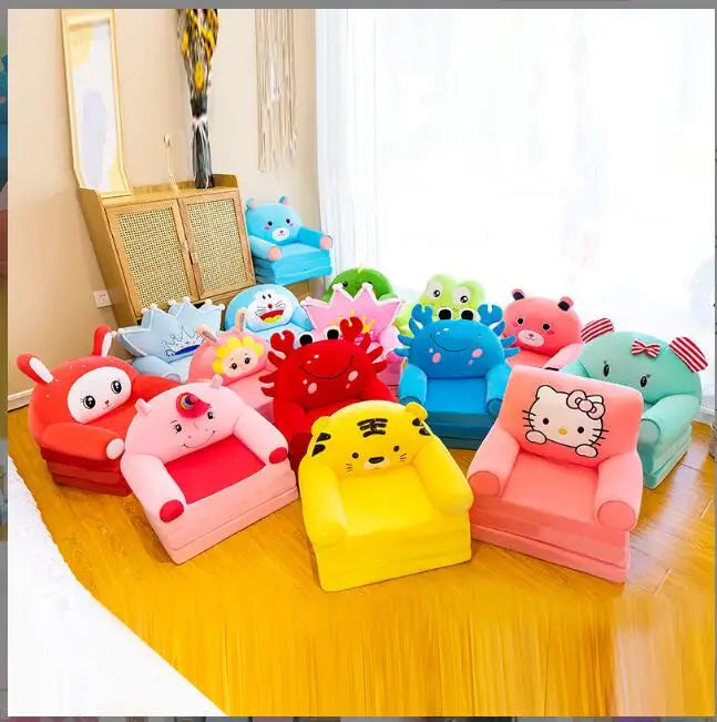 Children's folding sofa kindergarten baby seat stool lazy