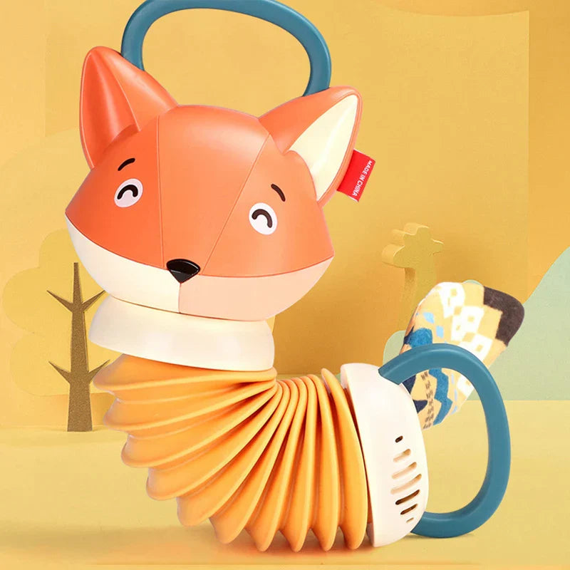 Cartoon Fox Music Accordion Toy Instruments Learning Early