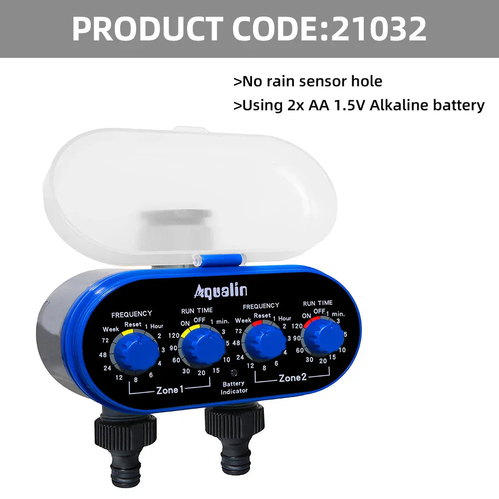 Ball Valve Electronic Automatic Watering Two Outlet Four