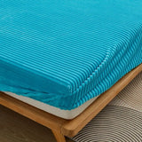 Coral Velvet Bedsheet Bedspread Milk Velvet Mattress Protective