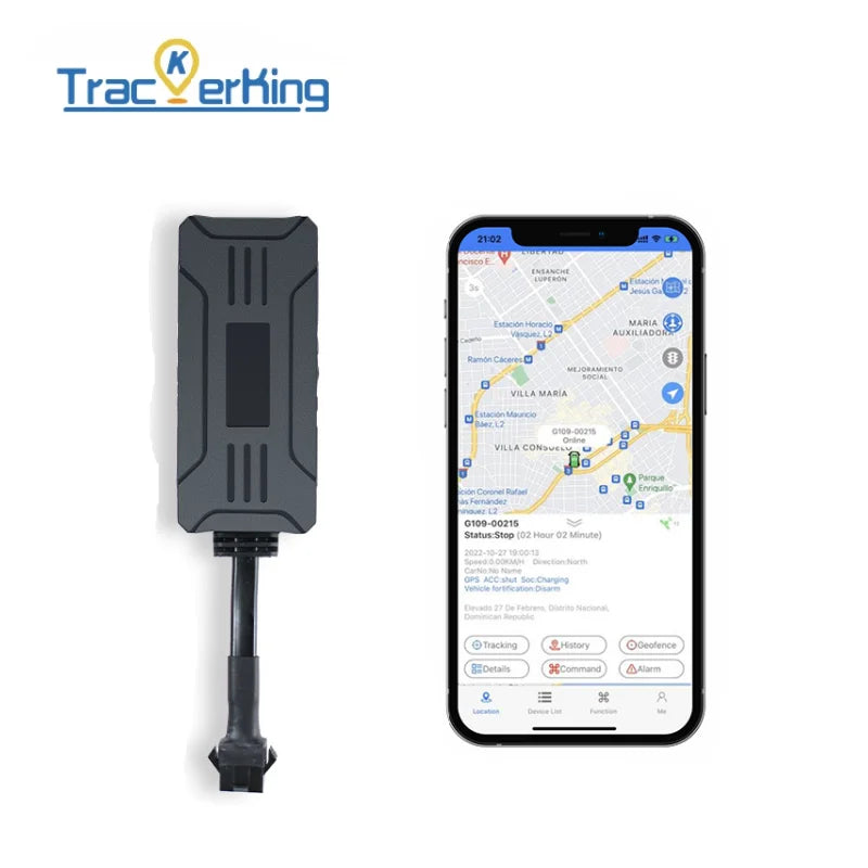 TrackerKing G109 GPS Tracker For Motorcycle 2G AntiLost