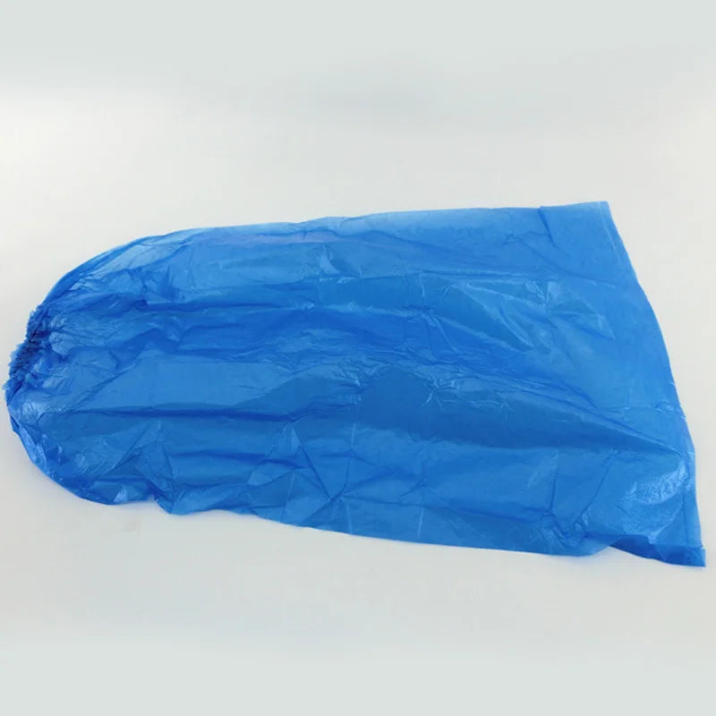 5 Pairs Waterproof Thick Plastic Disposable Rain Polypropylene