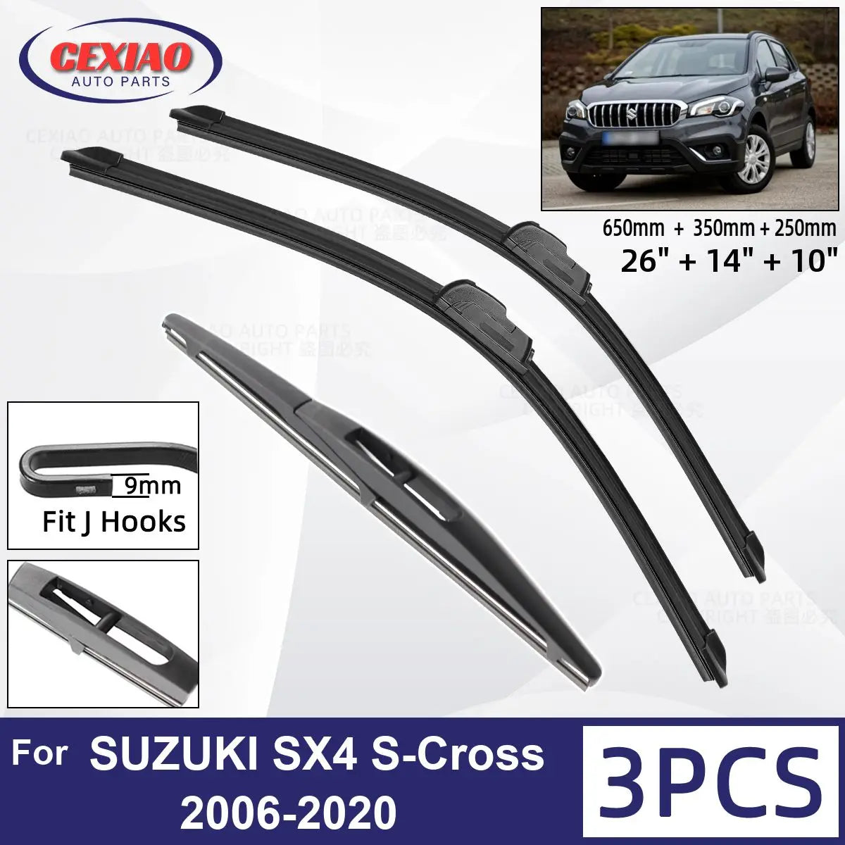 For SUZUKI SX4 SCross 20062020 Car Front Rear