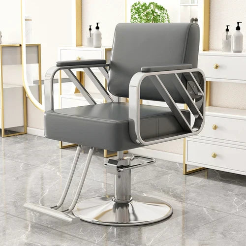 Gold Salon Beauty Barber Chair Luxury Personalized Lifter